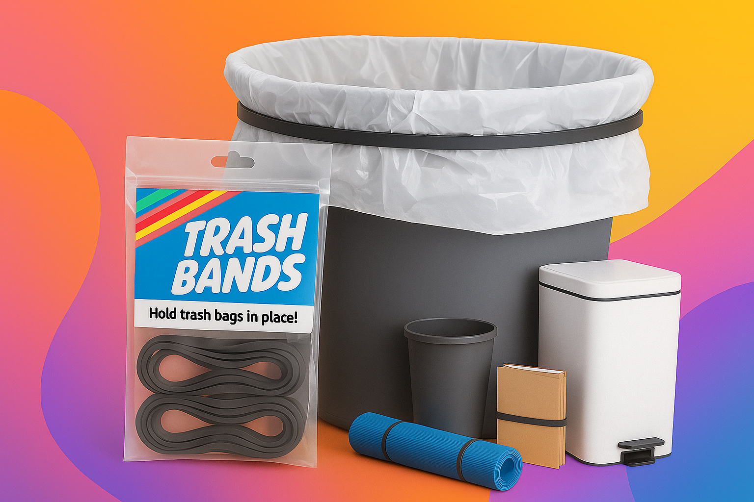 TrashBands in action